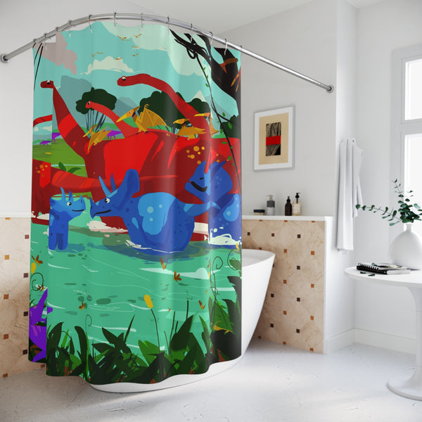 River Hang Out Shower Curtain