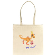 Stylin'Princess Raptor - Recycled Tote Bag