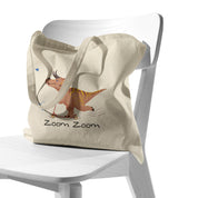 Scooter Triceratops - Recycled Tote Bag