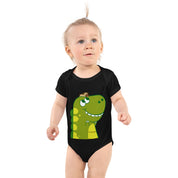 Organic Cotton Pug and T-Rex Baby Onesie