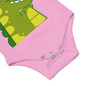 Organic Cotton Pug and T-Rex Baby Onesie