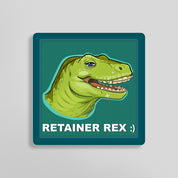 Retainer Rex Sticker - Hawthorne (Metal)