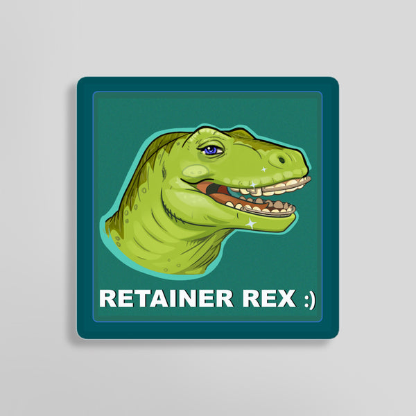 Retainer Rex Sticker - Hawthorne (Metal)