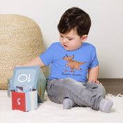 Scooter Triceratops Kid's Cotton T-Shirt