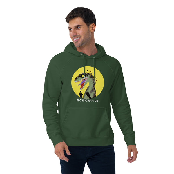 Floss-o-Raptor Organic Cotton Hoodie