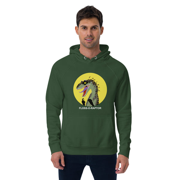 Floss-o-Raptor Organic Cotton Hoodie