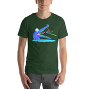 Crocodile Teeth Men's Cotton T-shirt
