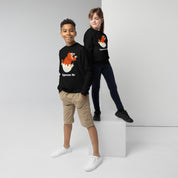 Egg-Scuse Me! Kids Cotton Sweatshirt