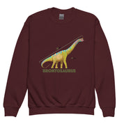 Brontosaurus Kids Sweatshirt