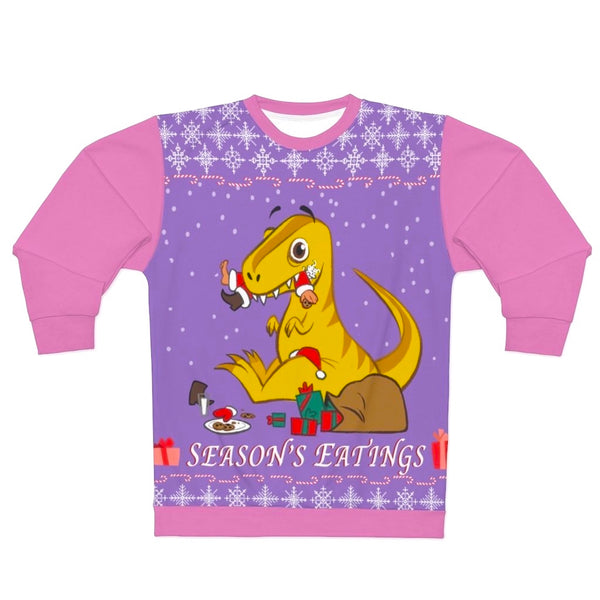 Season's Eatings - Ugly Christmas Sweatshirt Unisex
