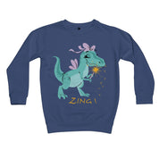 Lil'Fairy T-Rex Kids Cotton Sweatshirt