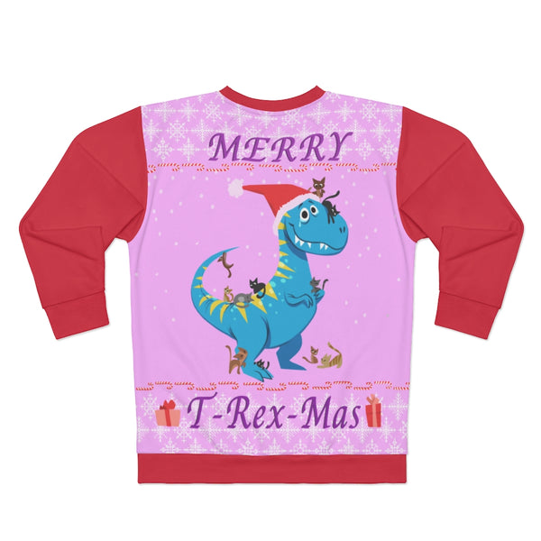 'Merry T-Rex-Mas'Ugly Christmas Sweater Unisex