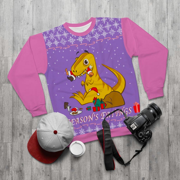 Season's Eatings - Ugly Christmas Sweatshirt Unisex