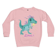 Lil'Fairy T-Rex Kids Cotton Sweatshirt
