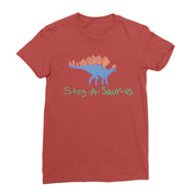 Doodle Steg-A-Saur-Us Womens T-Shirt