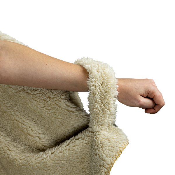 T-Rex Teeth Clean Hooded Blanket