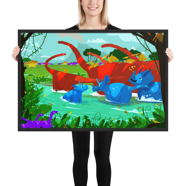 Dinosaur Fun at the River