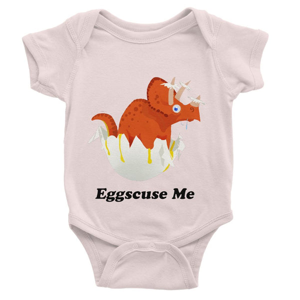 Egg-Scuse-Me Baby bodysuit
