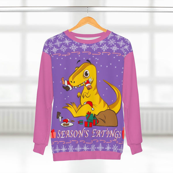 Season's Eatings - Ugly Christmas Sweatshirt Unisex