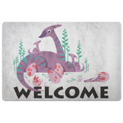 Dino Nest Welcome Matt