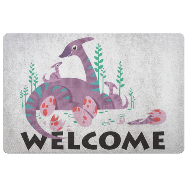 Dino Nest Welcome Matt