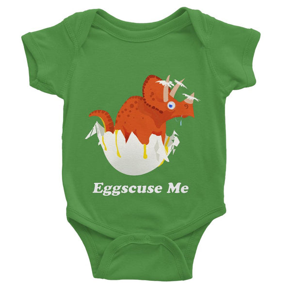 Egg-Scuse-Me Baby bodysuit