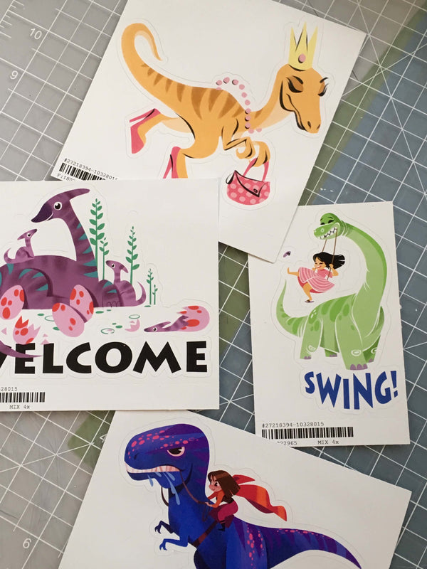 Mommy Dinosaur Sticker