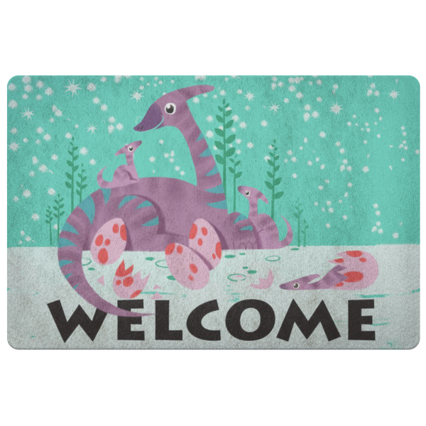 Dino Nest Welcome Matt
