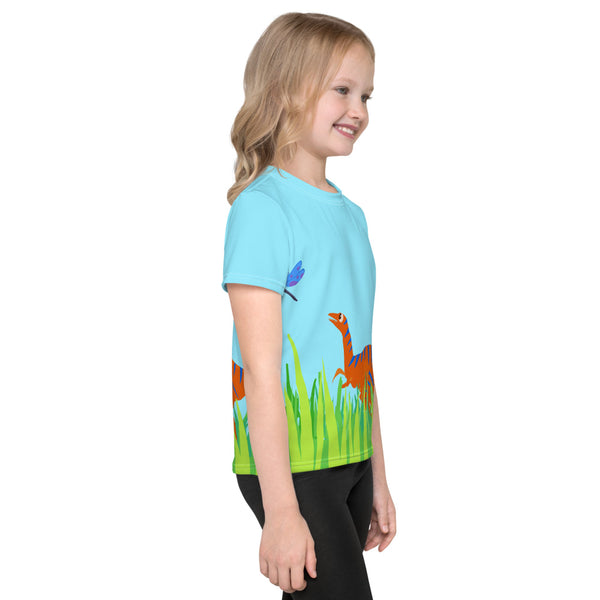 Little Dragonfly Catcher Kid's T-Shirt