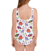 Beach Dinos Teen Girls Swimsuit