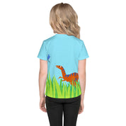 Little Dragonfly Catcher Kid's T-Shirt