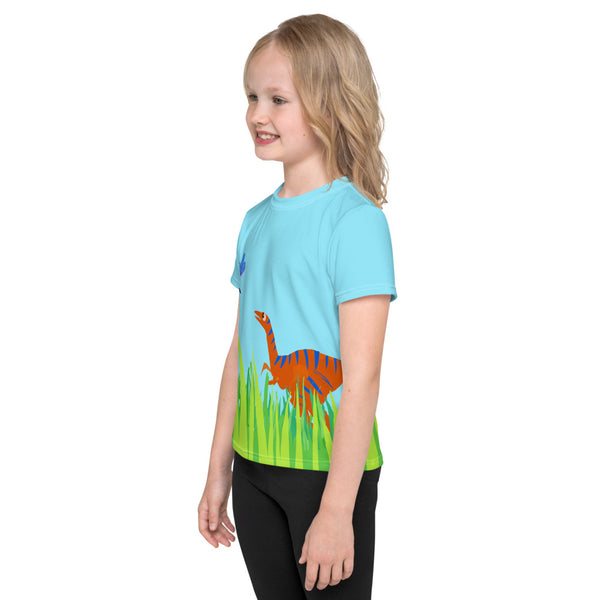 Little Dragonfly Catcher Kid's T-Shirt