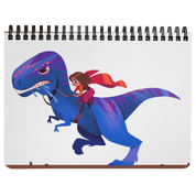 T rex Rider Notebook