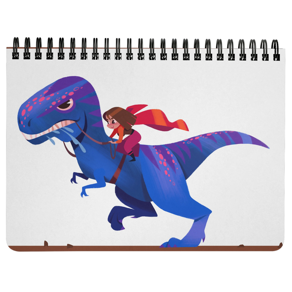 T rex Rider Notebook