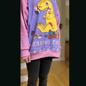 Season's Eatings - Ugly Christmas Sweatshirt Unisex