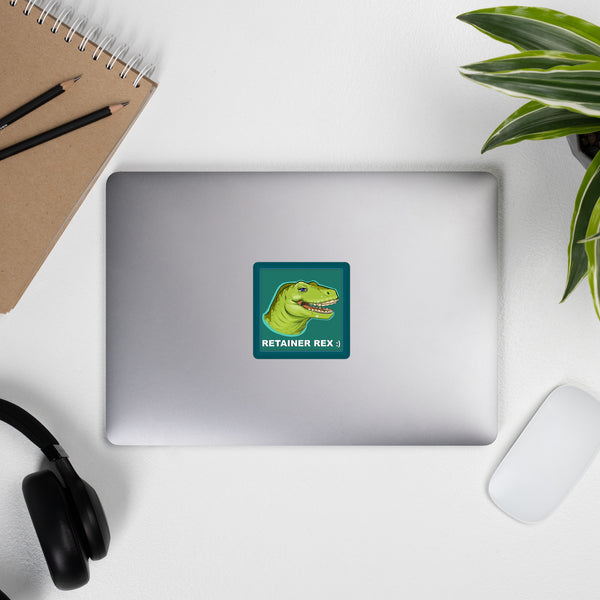 Retainer Rex Sticker - Hawthorne (Metal)