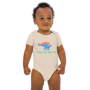 Organic Cotton Steg-A-Saurus Baby Onesie