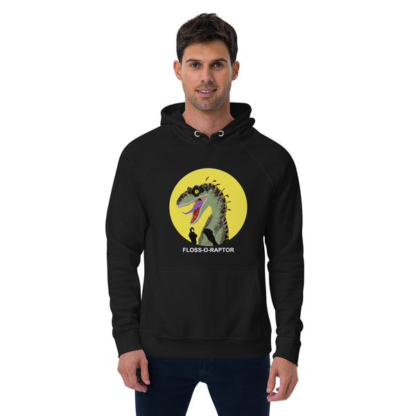 Floss-o-Raptor Organic Cotton Hoodie