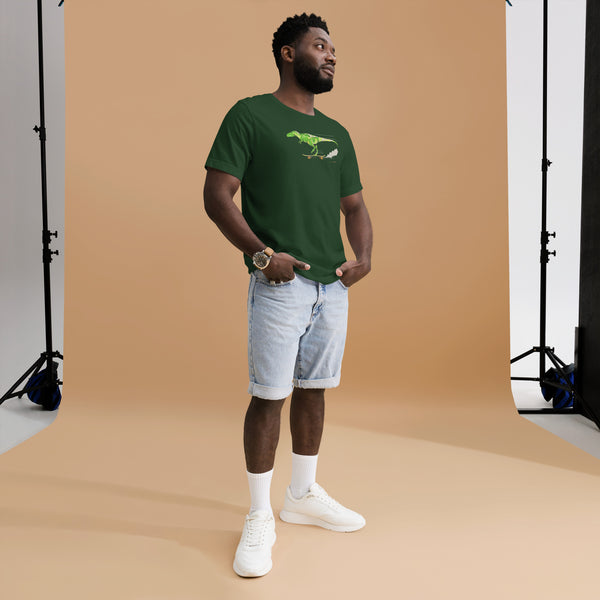 Skater Rex Men's Cotton T-Shirt