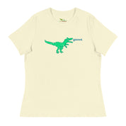 Doodle Rex Raaawr! Womans Cotton T-Shirt