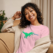Doodle Rex Raaawr! Womans Cotton T-Shirt
