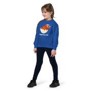 Egg-Scuse Me! Kids Cotton Sweatshirt