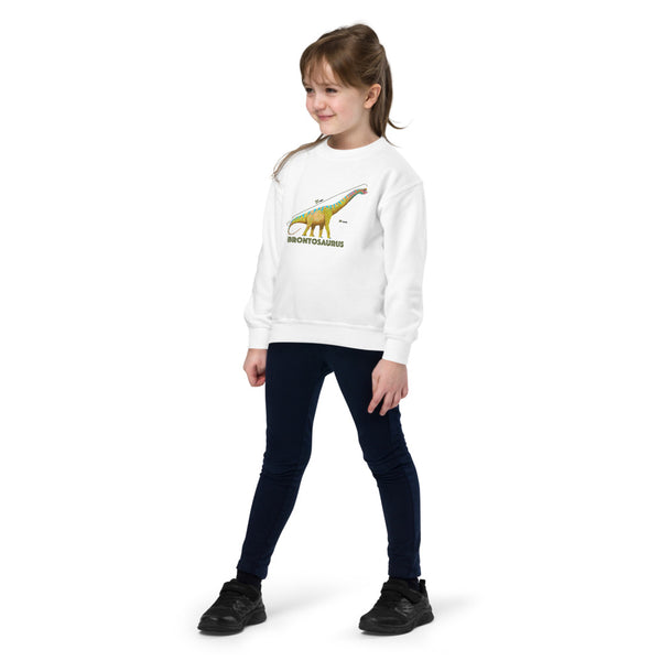 Brontosaurus Kids Sweatshirt