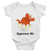 Egg-Scuse-Me Baby bodysuit