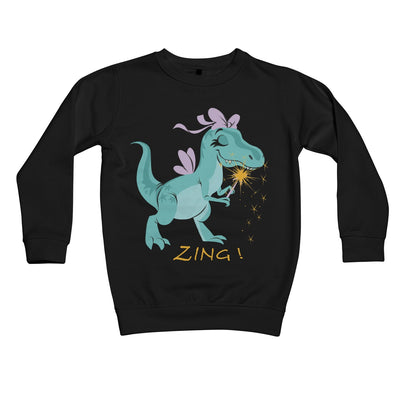 Lil'Fairy T-Rex Kids Cotton Sweatshirt