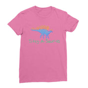 Doodle Steg-A-Saur-Us Womens T-Shirt