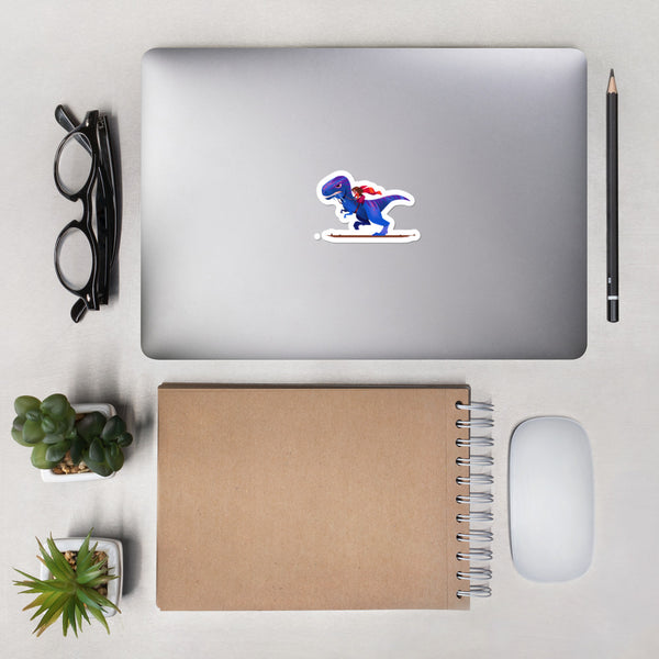 T-Rex Rider Sticker
