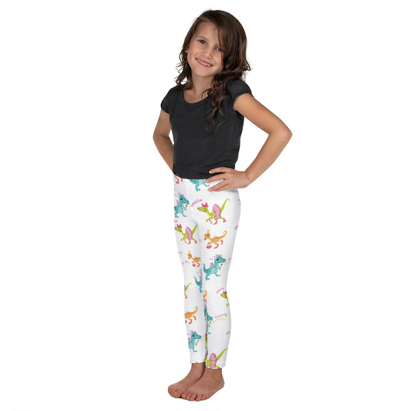 Chic Dino Friends Girls Leggings