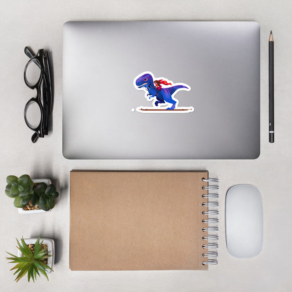 T-Rex Rider Sticker